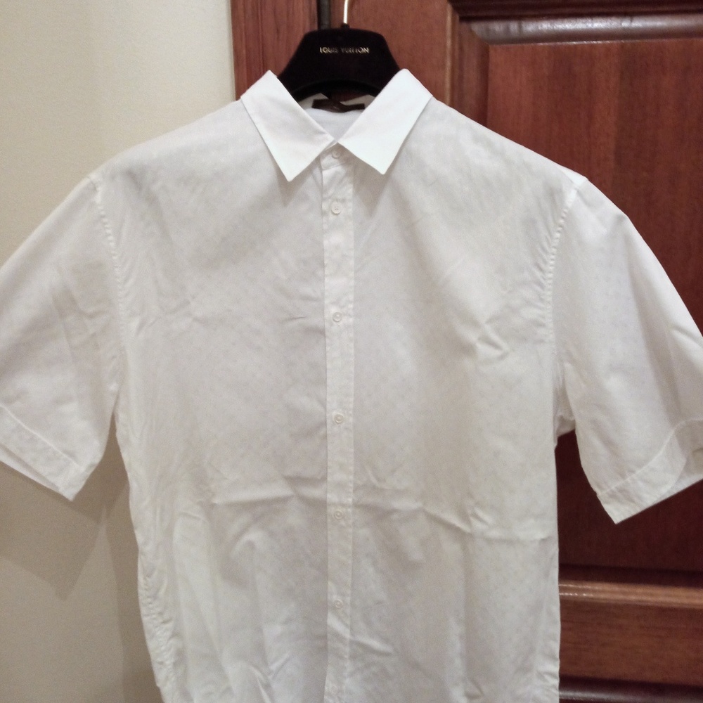 Louis Vuitton Short Sleeved Dress Shirt XL